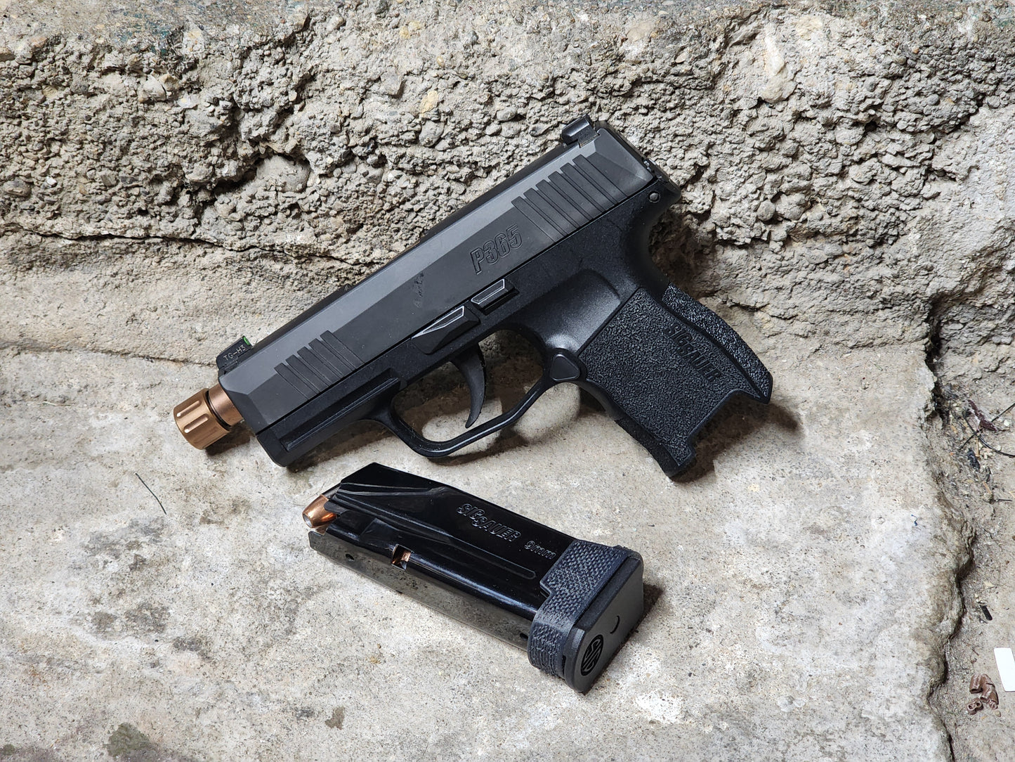 P365 with the NULL adapter and 12 round magazines is the perfect pair to handle your EDC needs.