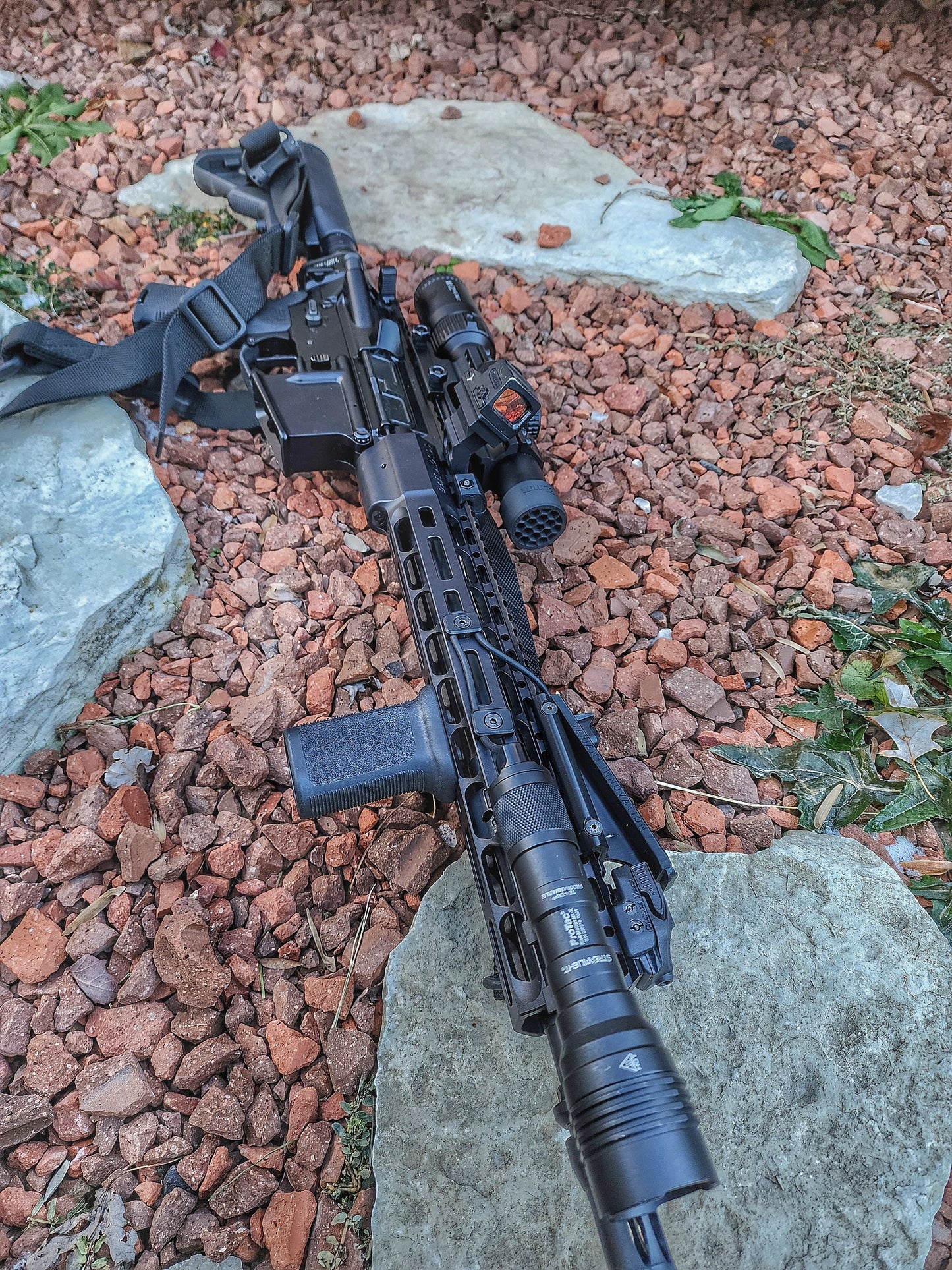 No matter the conditions, the Shade will stay in place and perform it's task. Glair reduction, objective lens protection, and just generally looking badass.