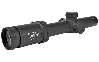 Trijicon Credo 1-6x24mm Second Focal Plane Riflescope with Red BDC Segmented Circle .223 / 55gr - 30mm Tube - Matte Black - Low Capped Adjusters