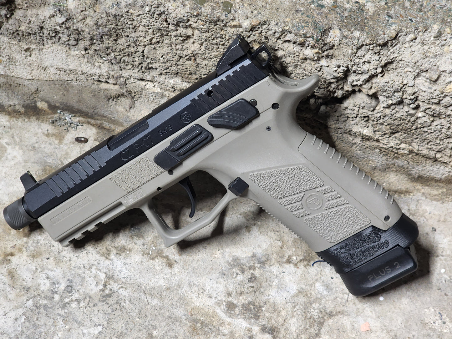 The NULL: CZ P07 19 Round Magazine Adapter Sleeve