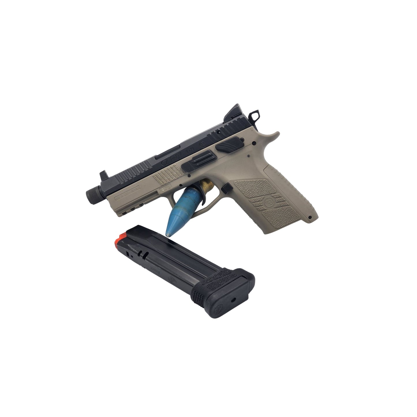 Get the most versatility out of your CZ P07 with the adapter sleeve