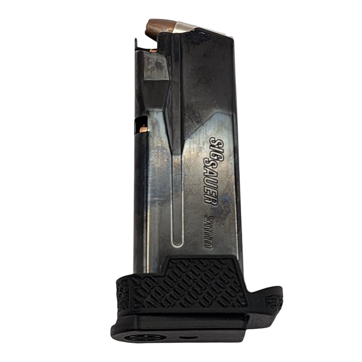 Wilson Combat upped the ante with their grip modules for the P365.  Up your ante with the NULL adapter to smoothly fit 12 round magazines in your standard P365.