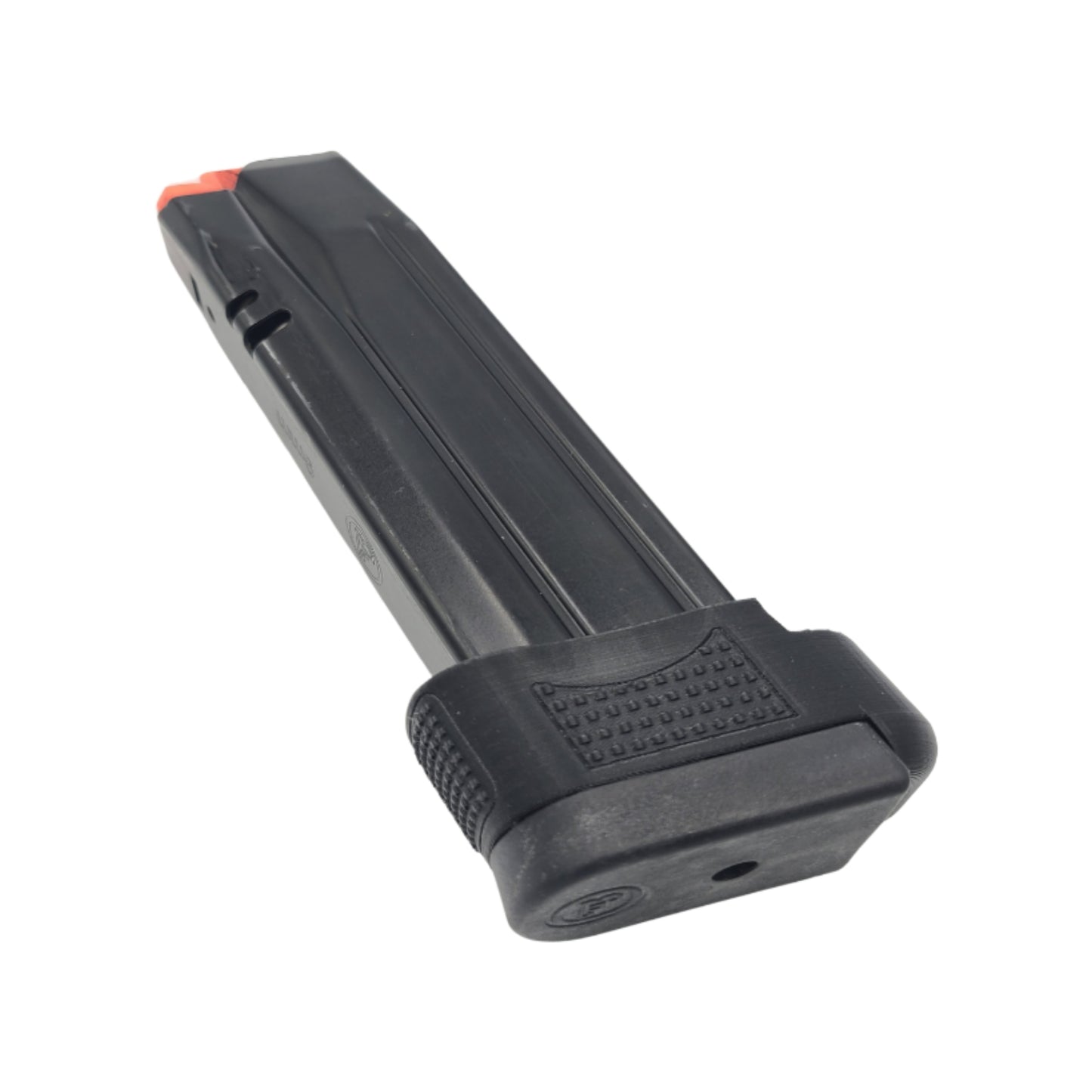 CZ P10c Magazine Sleeve. Used to adapt the CZ P10F 19 round magazines to the compact frame.